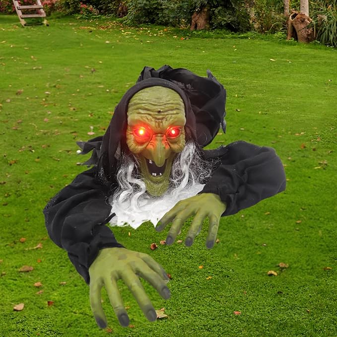 Grounderbreaker Zombie Witch Halloween Outdoor Decoration