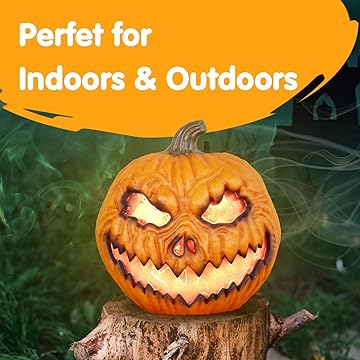 Halloween Decoration Pre-lit Jack O’Lantern Pumpkin