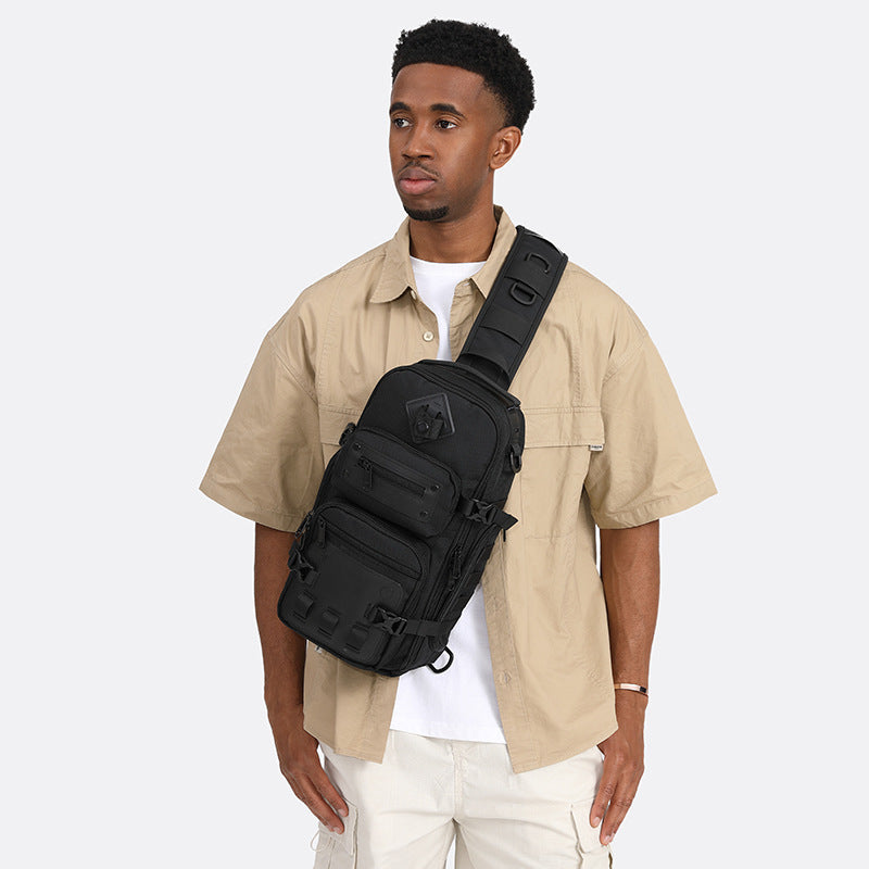 Tactical Sling Bag Compact Crossbody Pack for Travel & Outdoor Gear