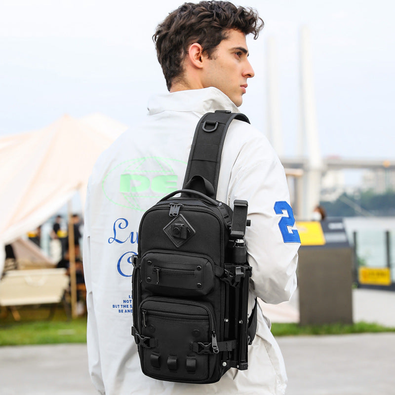 Tactical Sling Bag Compact Crossbody Pack for Travel & Outdoor Gear