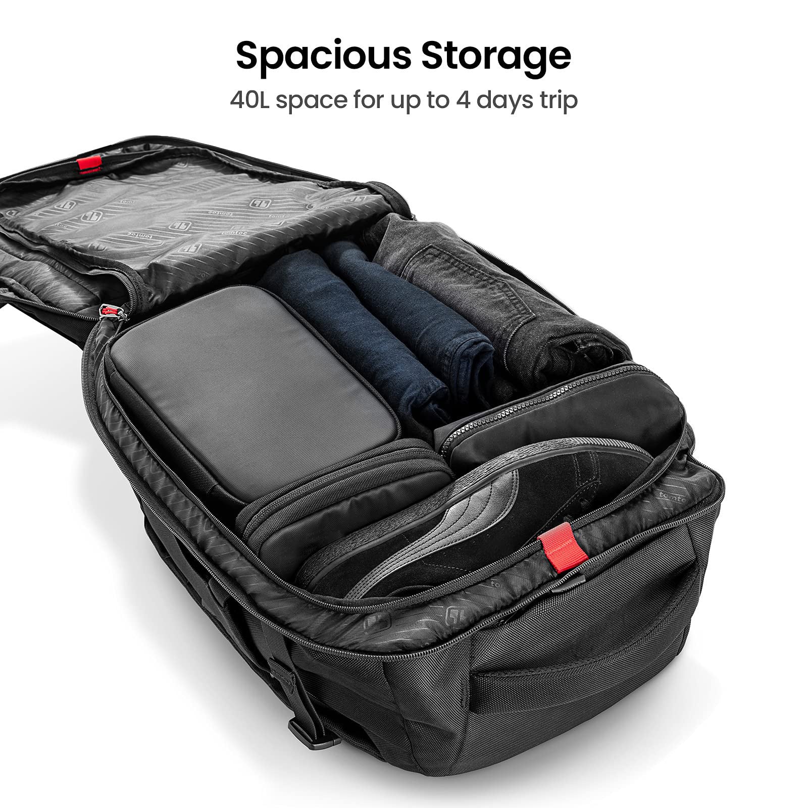 Travel Comfort Backpack Spacious Lightweight Bag for Trips & Adventures