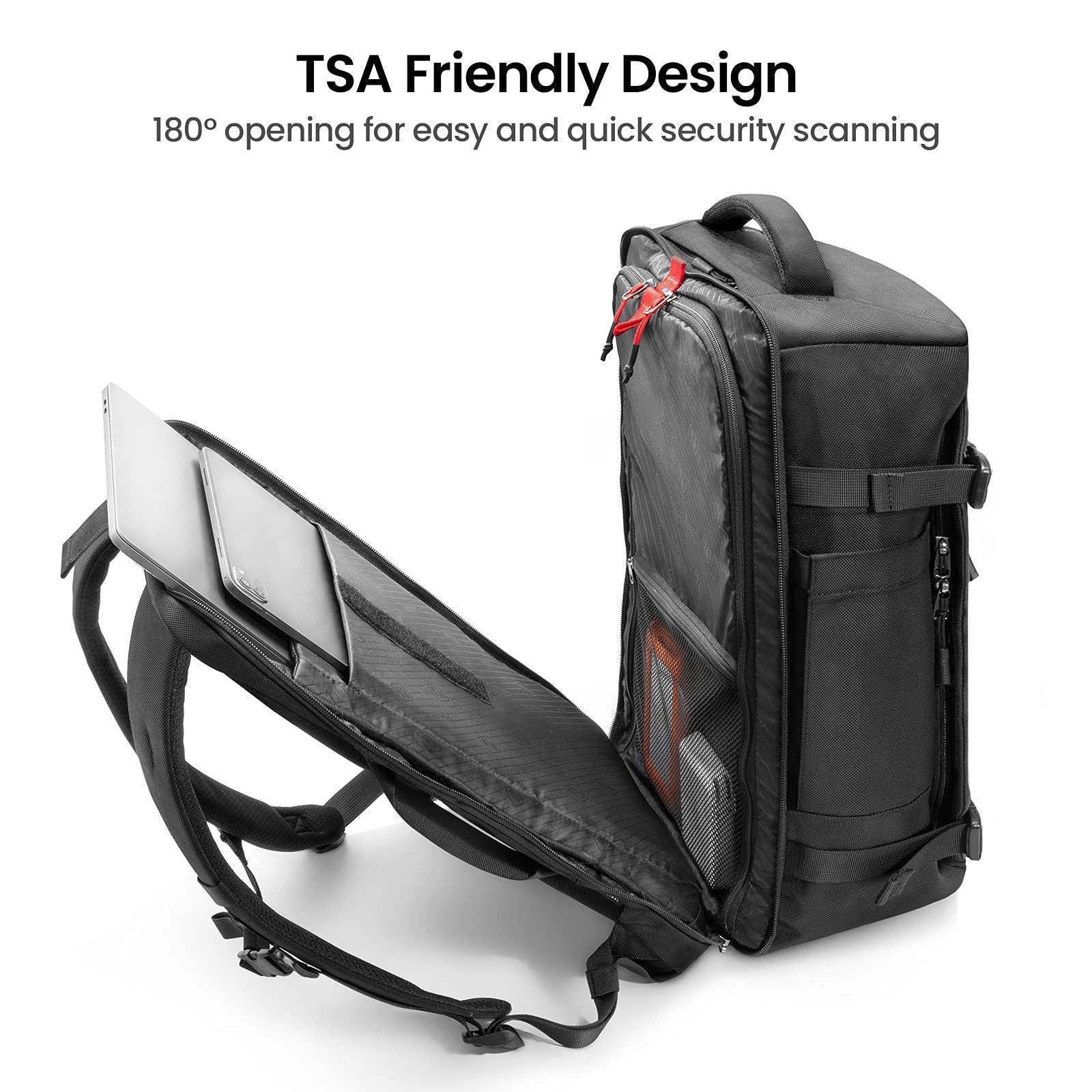 Travel Comfort Backpack Spacious Lightweight Bag for Trips & Adventures