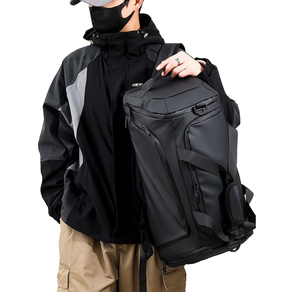 Duffel Backpack Travel Sports Bag Large Capacity Waterproof Gym Bag