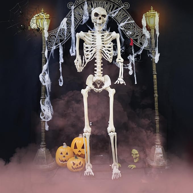 7Ft/84 Giant Halloween Skeleton