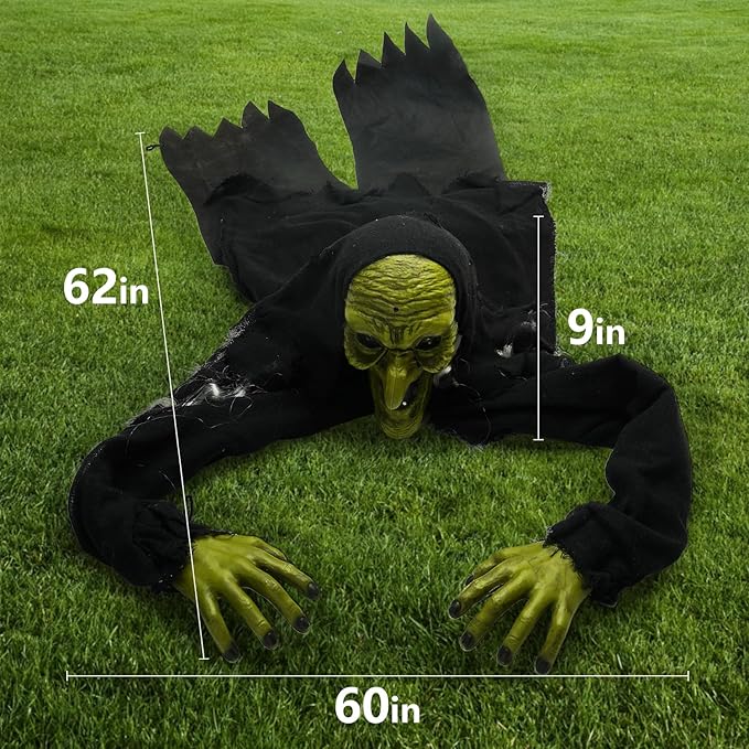 Grounderbreaker Zombie Witch Halloween Outdoor Decoration