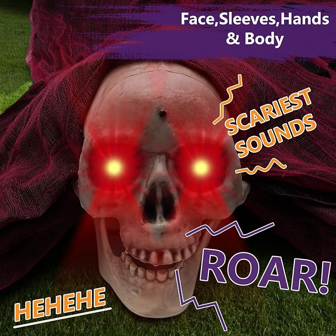 Halloween Outdoor Decoration Grounderbreaker Zombie Witch