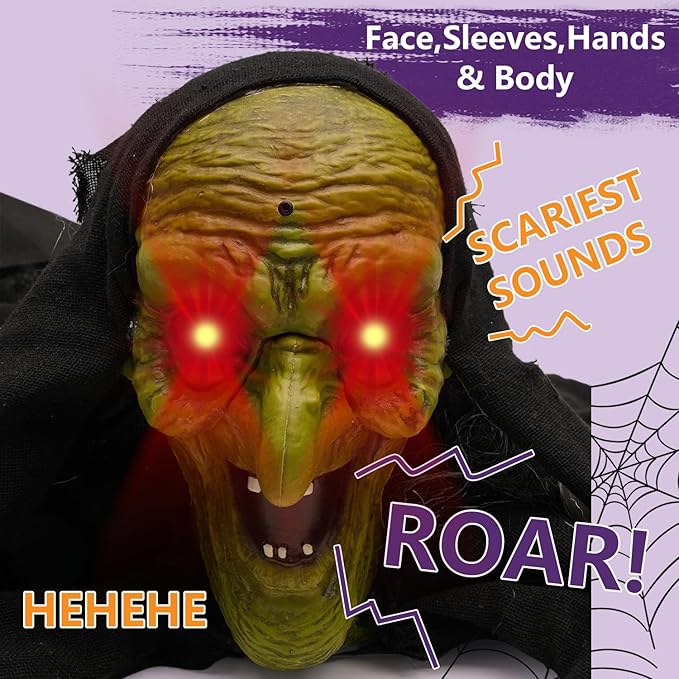 Grounderbreaker Zombie Witch Halloween Outdoor Decoration