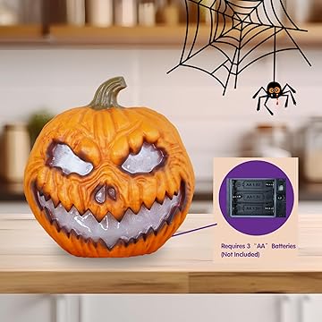 Halloween Decoration Pre-lit Jack O’Lantern Pumpkin