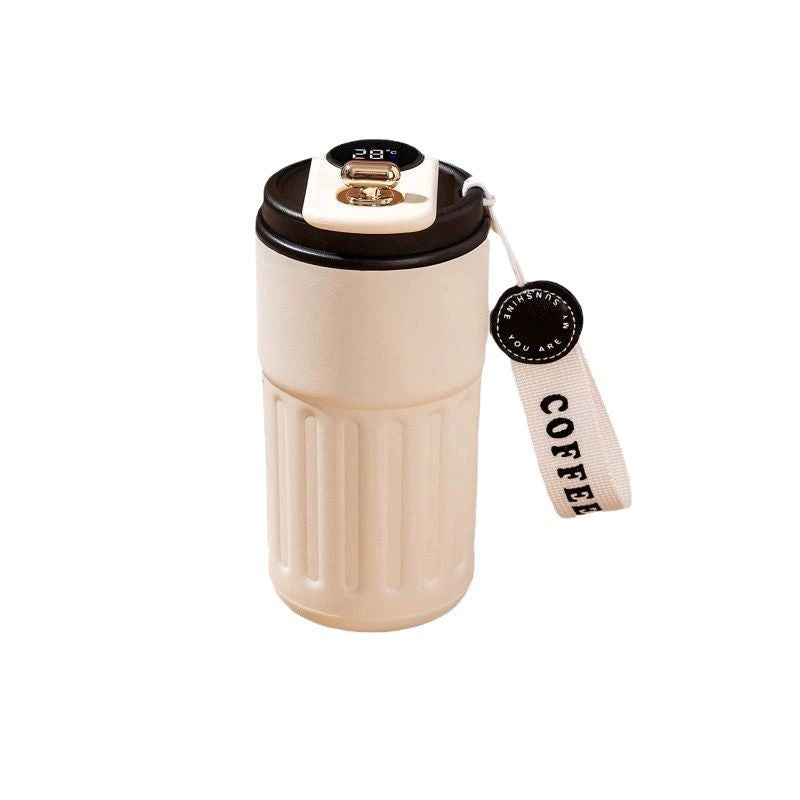 Smart Temperature Display Travel Coffee Mug Insulated Water Bottle