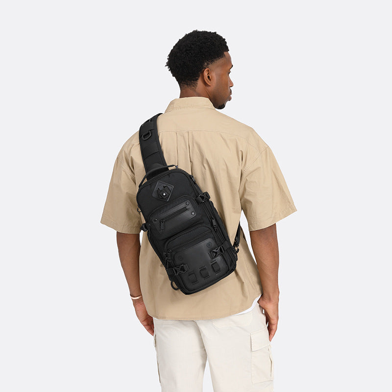Tactical Sling Bag Compact Crossbody Pack for Travel & Outdoor Gear