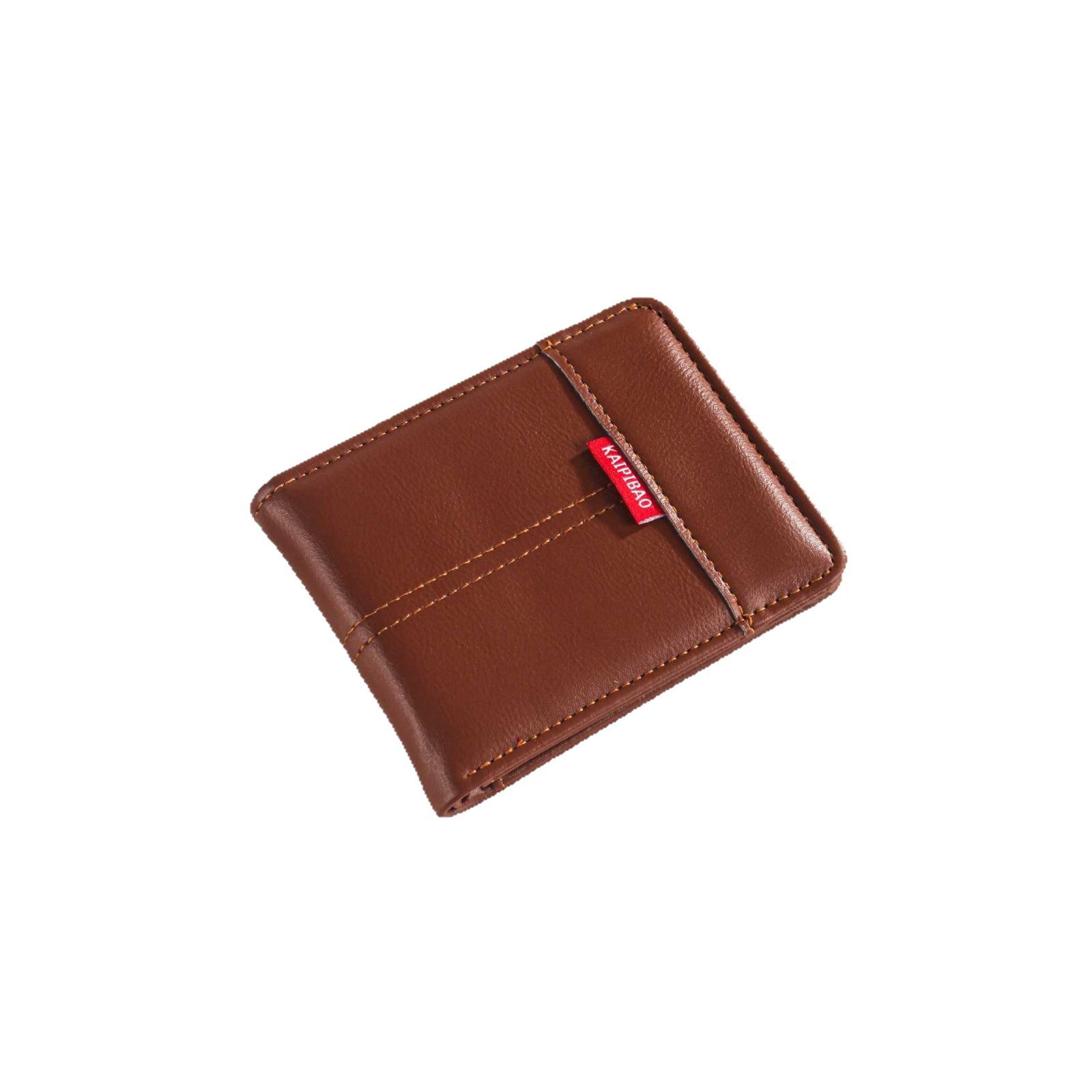 New Hot Selling Men Short Wallet Ultra Light Vintage Coin Purse with Buckle